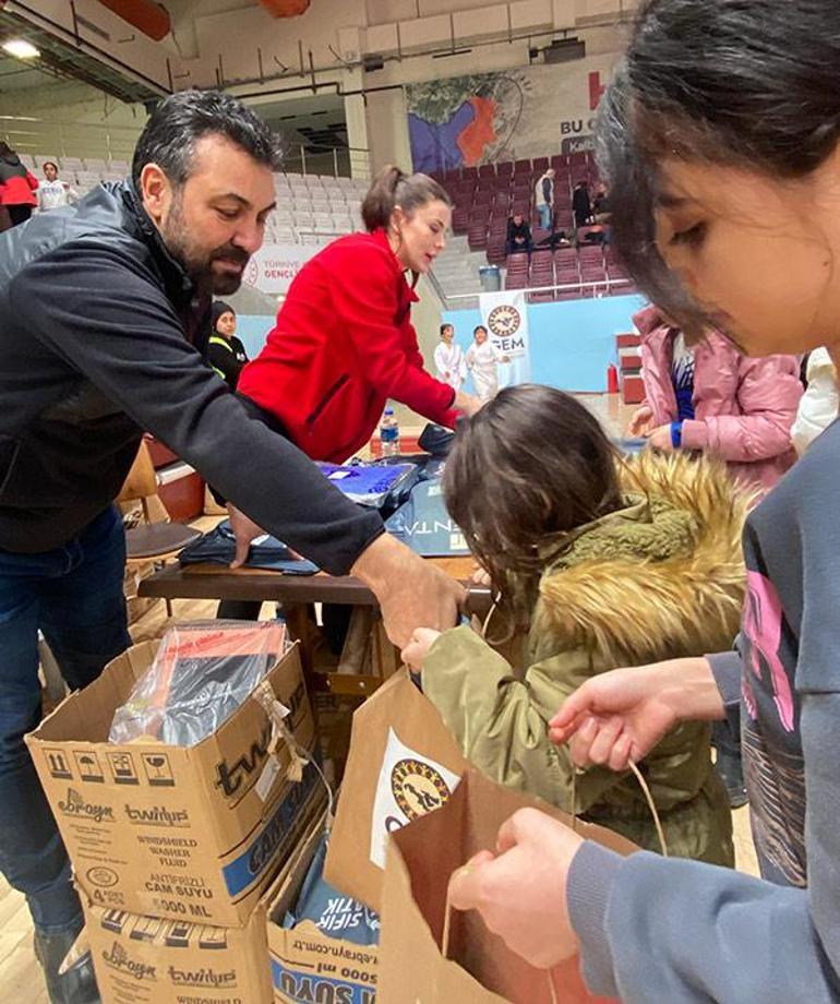 Saruhan Hünel, Hataylı çocukları sevindirdi