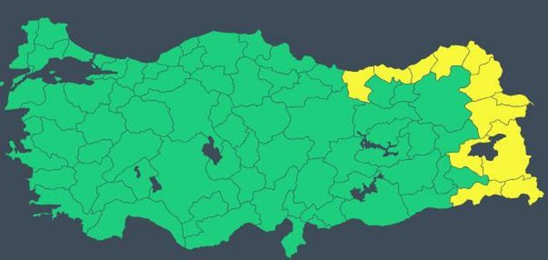 Son dakika haberi... Meteoroloji'den yeni uyarı geldi! 2 kentte eğitime kar engeli