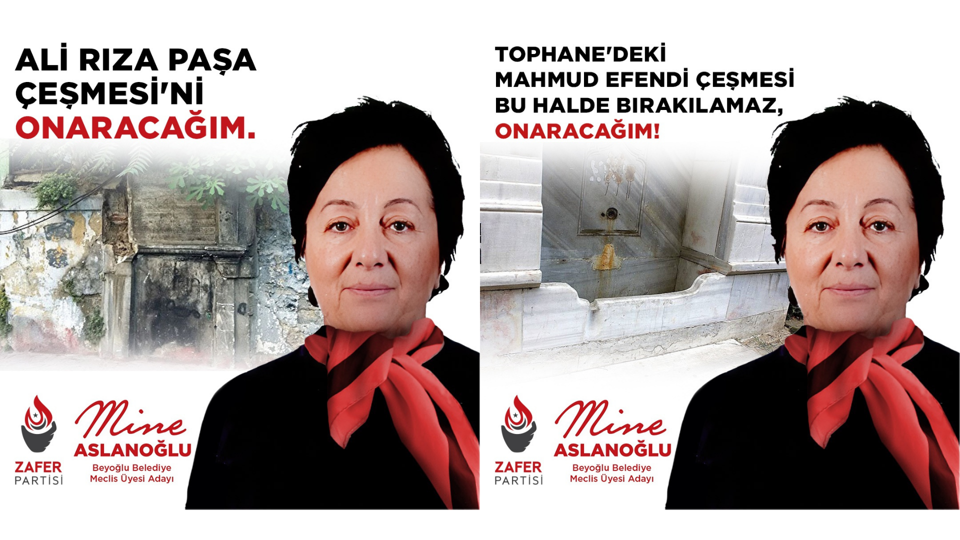 Zafer Partisi Beyoğlu Belediyesi Meclis Üyesi Mine Aslanoğlu