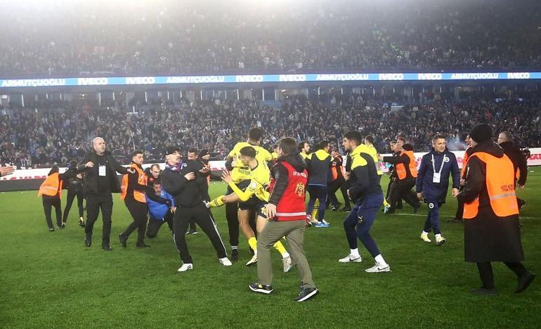 Son dakika: Bakan Yerlikaya duyurdu... Olaylı Trabzonspor-Fenerbahçe maçında 12 gözaltı