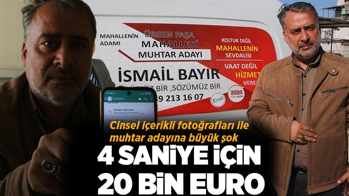 Muhtar adayının hayatını kabusa çeviren 4 saniye! Cinsel içerikli fotoğraflara yüzü montaj edildi
