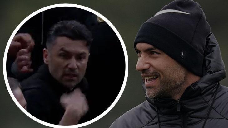 Burak Yılmaz çılgına döndü! Tribünle tartıştı, kırmızı gördü