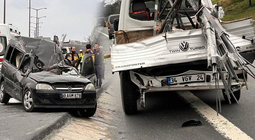 Avcılar’da zincirleme kaza! 2 kişi öldü 4 kişi yaralandı