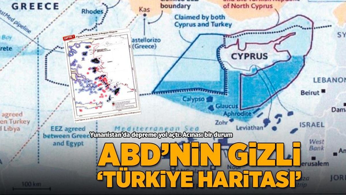 ABD’nin gizli ‘Türkiye haritası’ Yunanistan’da depreme yol açtı: Acınası bir durum