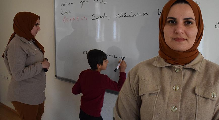 Okulun tek öğrencisinin hem öğretmeni hem arkadaşı: Aile gibi olduk