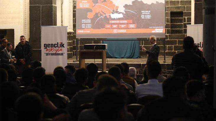 Bakan Uraloğlu Diyarbakır’da gençlerle buluştu! ‘TÜRKSAT 6A uydumuzu bu sene uzaya gönderiyoruz’