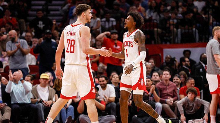NBA’de Alperen Şengün alev aldı! Kariyer rekoruyla triple-double