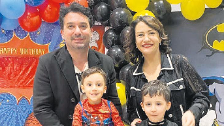 İkizlere sürpriz kutlama