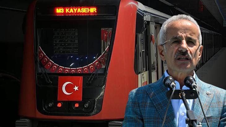 Bakan Uraloğlu: Metromuzun İstanbul’a hayırlı uğurlu olmasını diliyorum