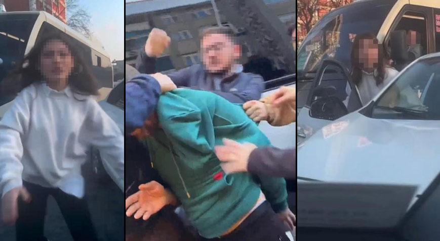 Trafikte yumruklu yol verme kavgaları: Kadınla tartışınca dayak yedi