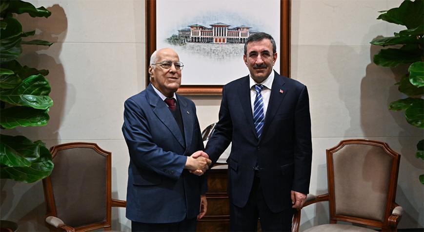 Cumhurbaşkanı Yardımcısı Yılmaz Küba Başbakan Yardımcısı ile bir araya geldi