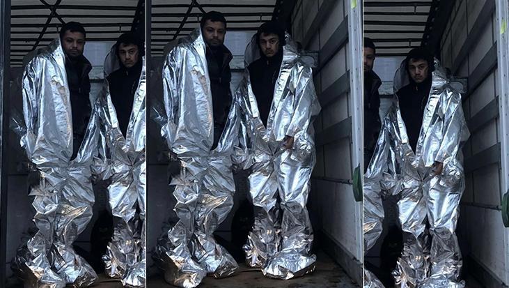 Kaçak göçmenlerin planı: Alüminyum folyo kaplı kıyafetler