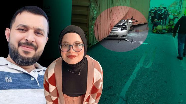 Devrilen TIR aileyi yok etti! Baba ve kızından geriye fotoğrafları kaldı