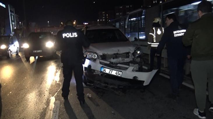 İstanbul Avcılar’da feci kaza! 4 araç birbirine girdi