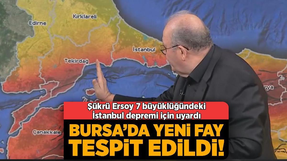 Bursa’da yeni bir fay hattı tespit edildi! Büyük İstanbul depremi için uyardı: Enerji gerilimi zaten doldu
