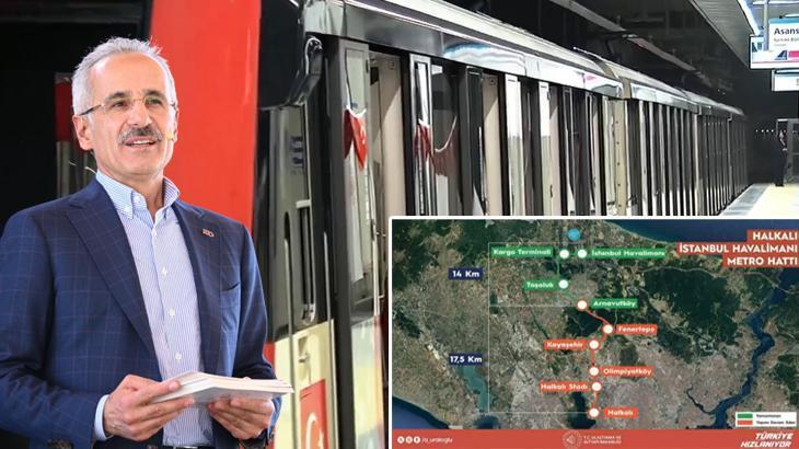 İstanbul’un yeni metrosu bugün hizmete giriyor! Bakan Uraloğlu detayları CNN Türk’te anlattı