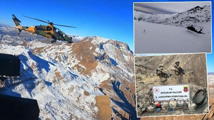 5 ilde ‘Bozdoğan-13’ operasyonu! 20 terör hedefi imha edildi