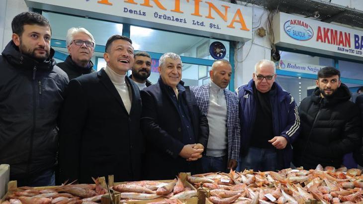İzmir Büyükşehir Belediye Başkan Adayı Hamza Dağ: Balık halini yenileme zamanı geldi