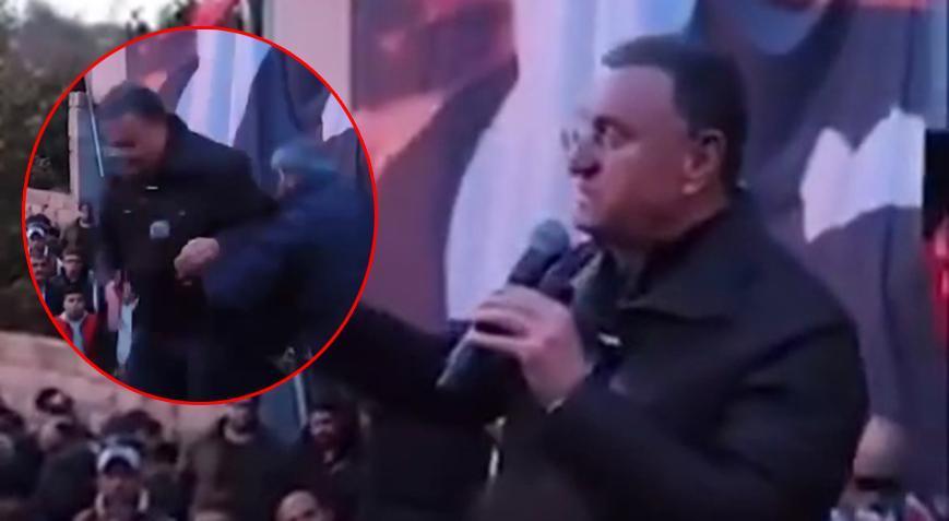 Lütfü Savaş mahalle toplantısında saldırıya uğradı! Açıklama geldi