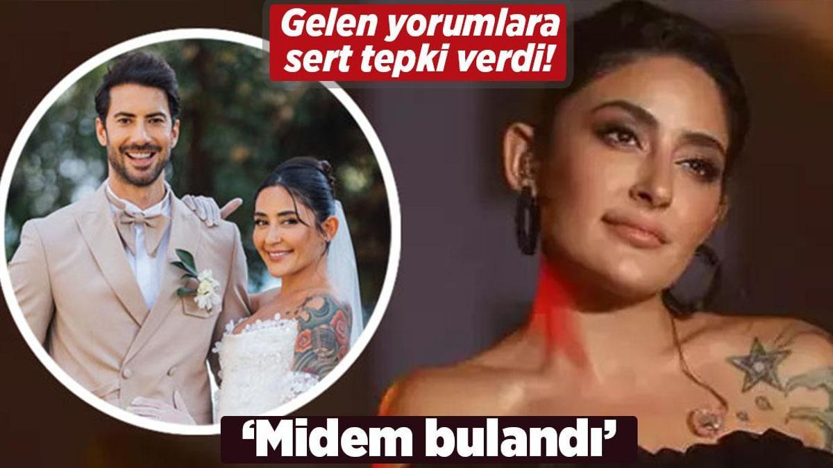 Melek Mosso’dan gelen yorumlara sert tepki: Midem bulandı