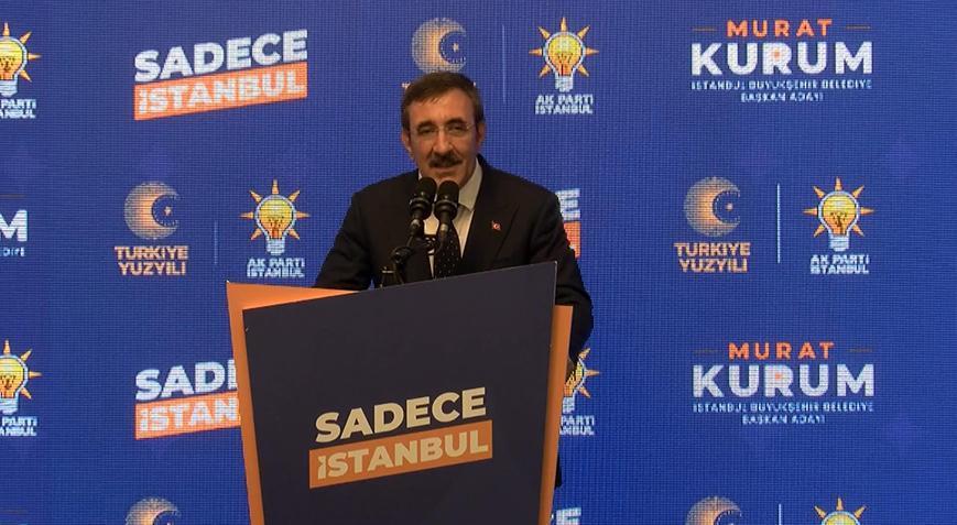 Cevdet Yılmaz: İstanbul’un geleceğine yatırım yapmak zorundayız