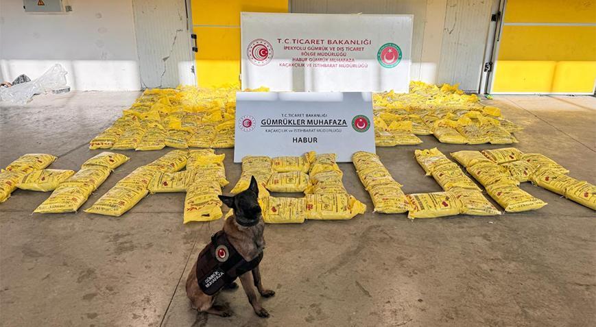 Son dakika: Habur Gümrük Kapısı’ndaki operasyonunda rekor yakalama! 850 kilogram eroin ele geçirildi