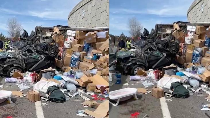 Yine bir TIR faciası! Çankırı’da katliam gibi kaza: 4 ölü