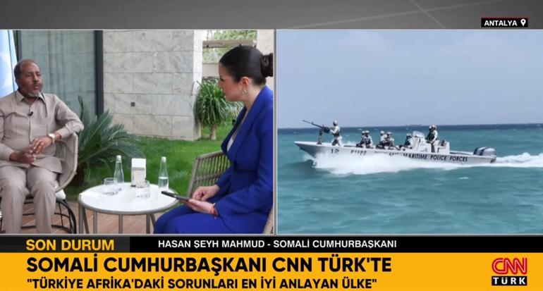 Somali Cumhurbaşkanı, oğlunun teslim olma sürecini CNN TÜRK'e anlattı