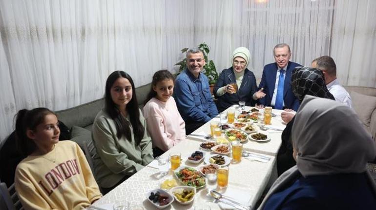 Cumhurbaşkanı Erdoğan iftarda misafir olmuştu! O aile heyecanını paylaştı