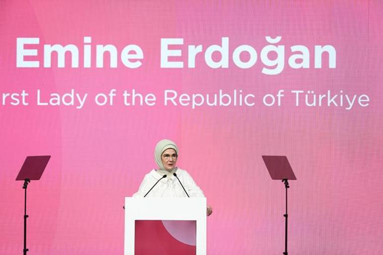 Emine Erdoğan: Dünya liderleri 30 bin insan katledilirken hangi gerekçe ile sessiz kalabilir