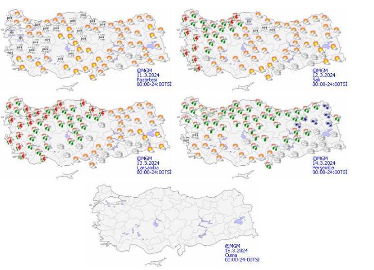 Son dakika... Meteoroloji’den yeni uyarı geldi! Sağanak ve kar alarmı