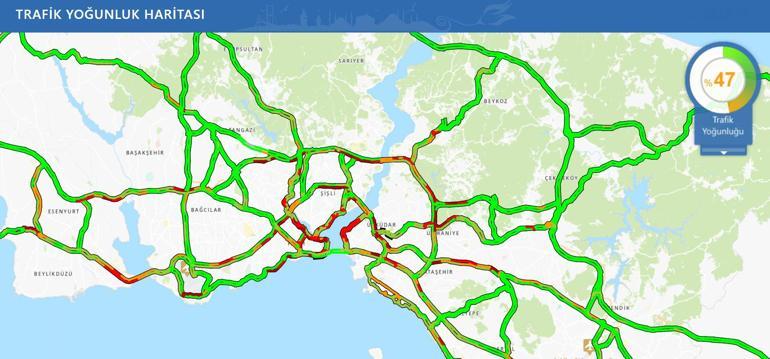 43 ilin geçiş güzergahında trafik yoğunluğu arttı