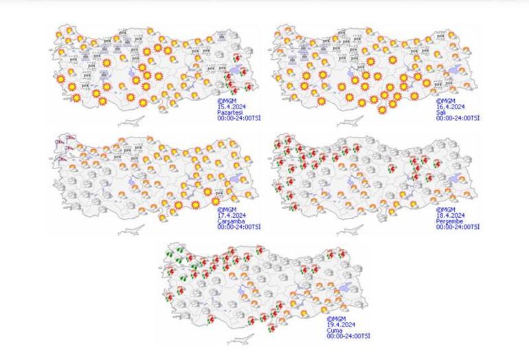 Meteoroloji yeni raporu yayımladı! Bu hafta hava nasıl olacak?