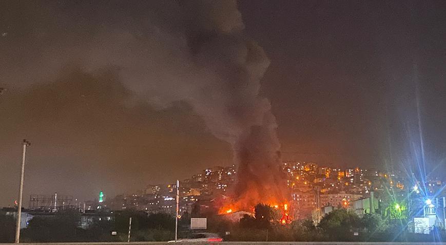 Gebze’de korkutan yangın! Ekipler müdahale ediyor