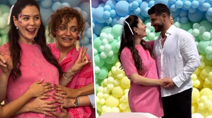 Yıldız Çağrı Atiksoy’dan hem doğum günü, hem baby shower partisi! ‘Ömrümüz bir olsun’