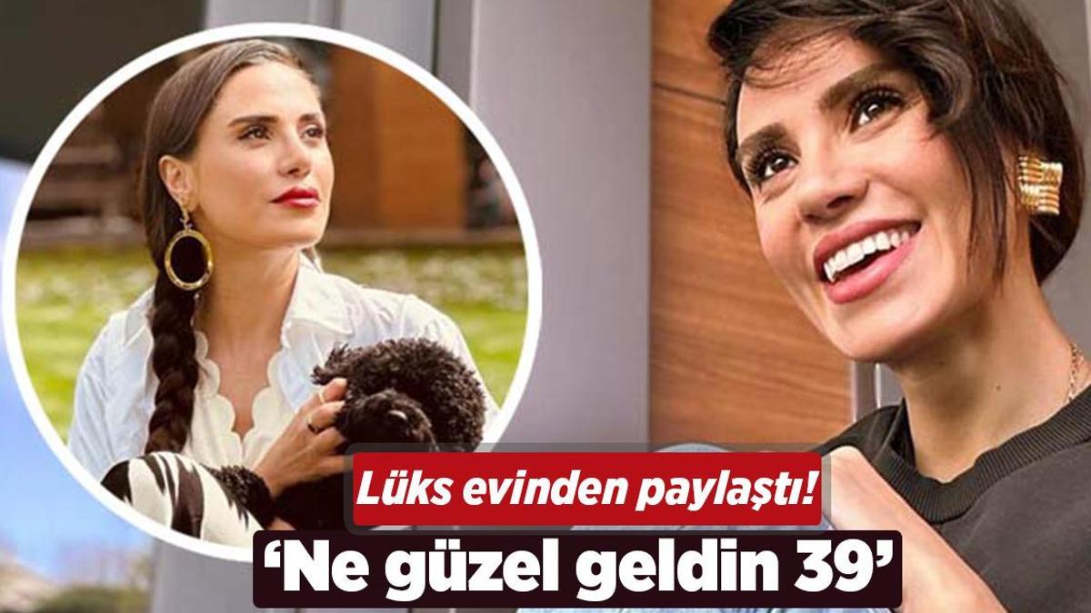 Şükran Ovalı lüks evinin bahçesinden paylaştı! ‘Ne güzel geldin 39’