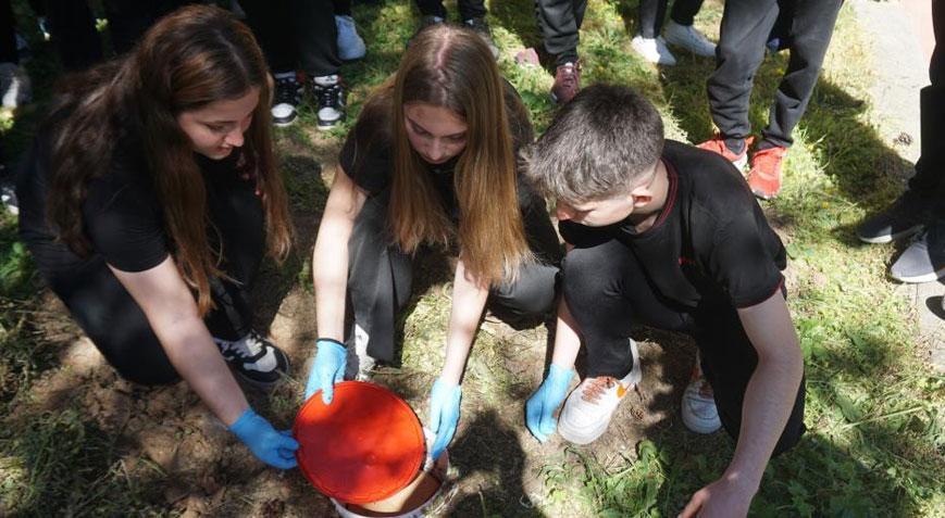 Edirne’de lise öğrencilerinden çevre dostu proje