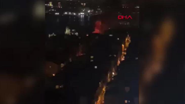 Fatih Balat’taki tarihi hamamda yangın çıktı