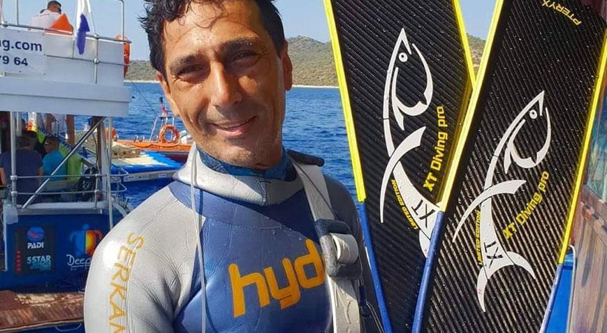 Milli dalgıç Serkan Toprak nefes egzersizi yaparken fenalaşıp hayatını kaybetti