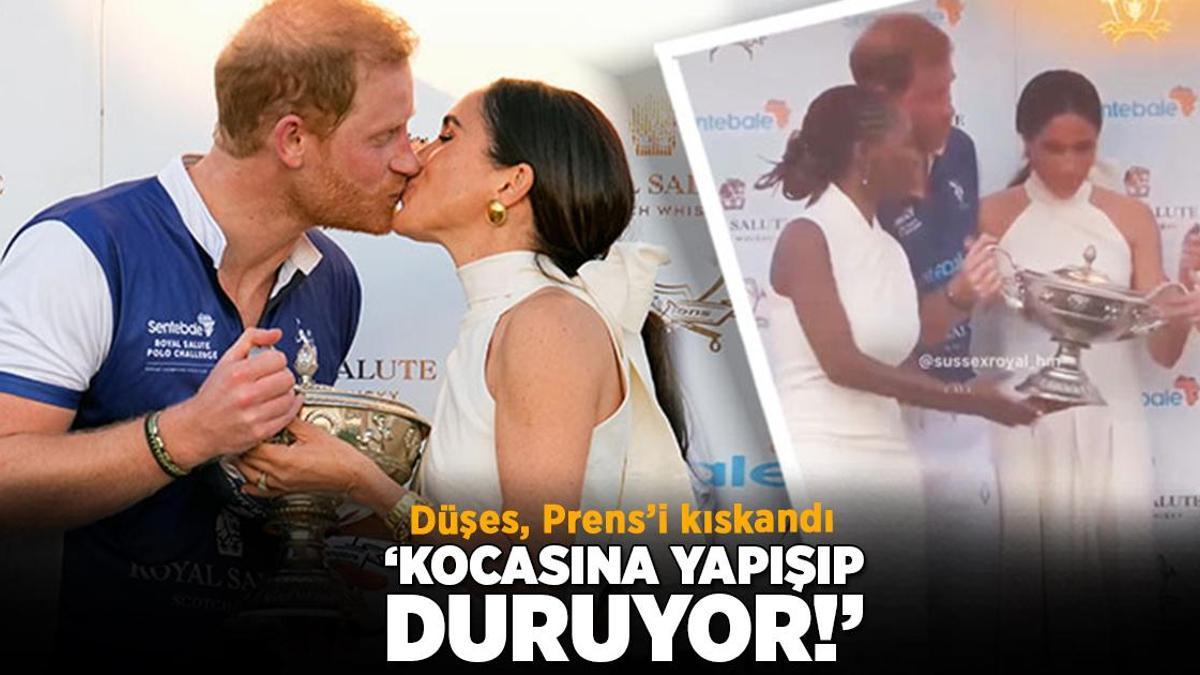 Meghan Markle’ın Prens Harry kıskançlığı! ‘Kocasına yapışıp duruyor’