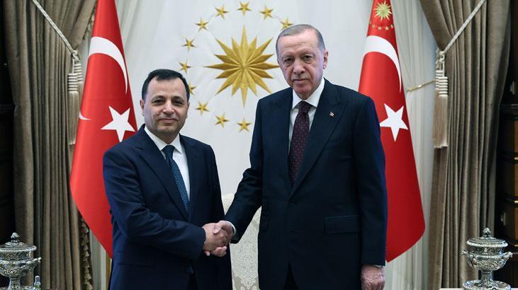 Cumhurbaşkanı Erdoğan, AYM Başkanı’nı kabul etti