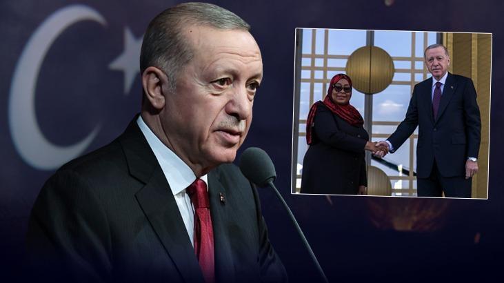 Son dakika: Tanzanya Cumhurbaşkanı Türkiye’de! Cumhurbaşkanı Erdoğan’dan önemli açıklamalar