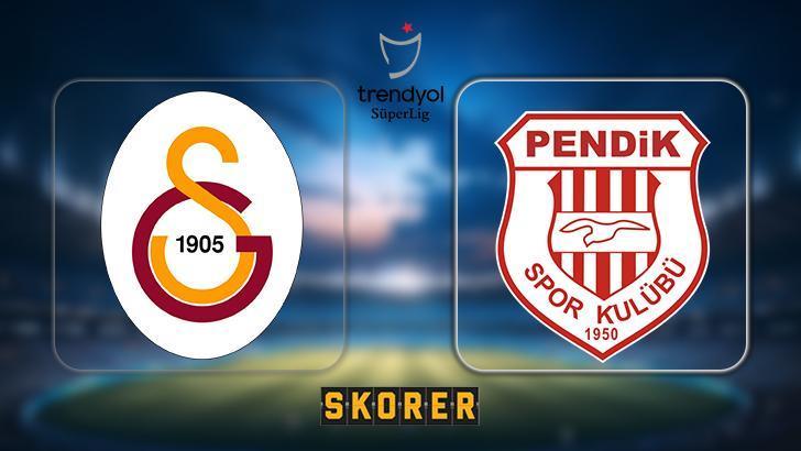 Galatasaray, Süper Lig’deki kritik maçta Pendikspor’u konuk ediyor!