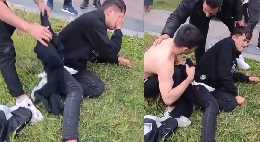 Parkta dehşet! Tartışmada silahla bacağından vuruldu