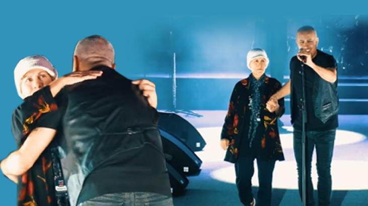 Haluk Levent paylaştı! Kanserle mücadele eden ablası için saçlarını kazıttı