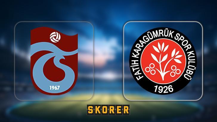 CANLI ANLATIM | Trabzonspor – Fatih Karagümrük