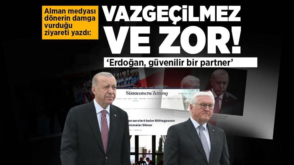 Alman medyası dönerin damga vurduğu ziyareti yazdı: Türkiye vazgeçilmez ve zor!
