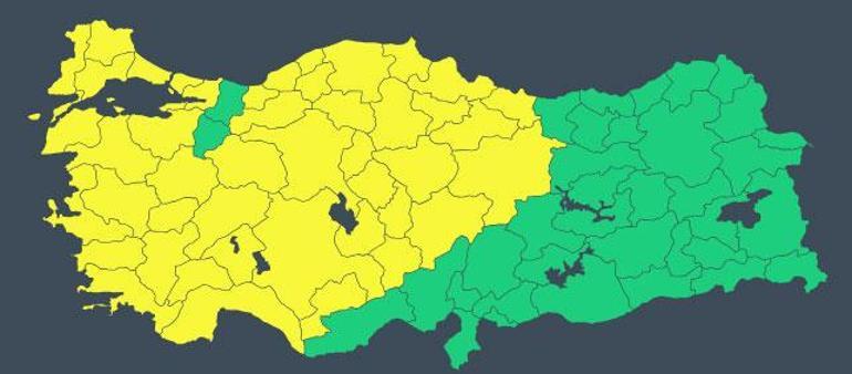 Son dakika… Meteoroloji 45 kent için alarm verdi! Radara girdi: Bu saatlere dikkat