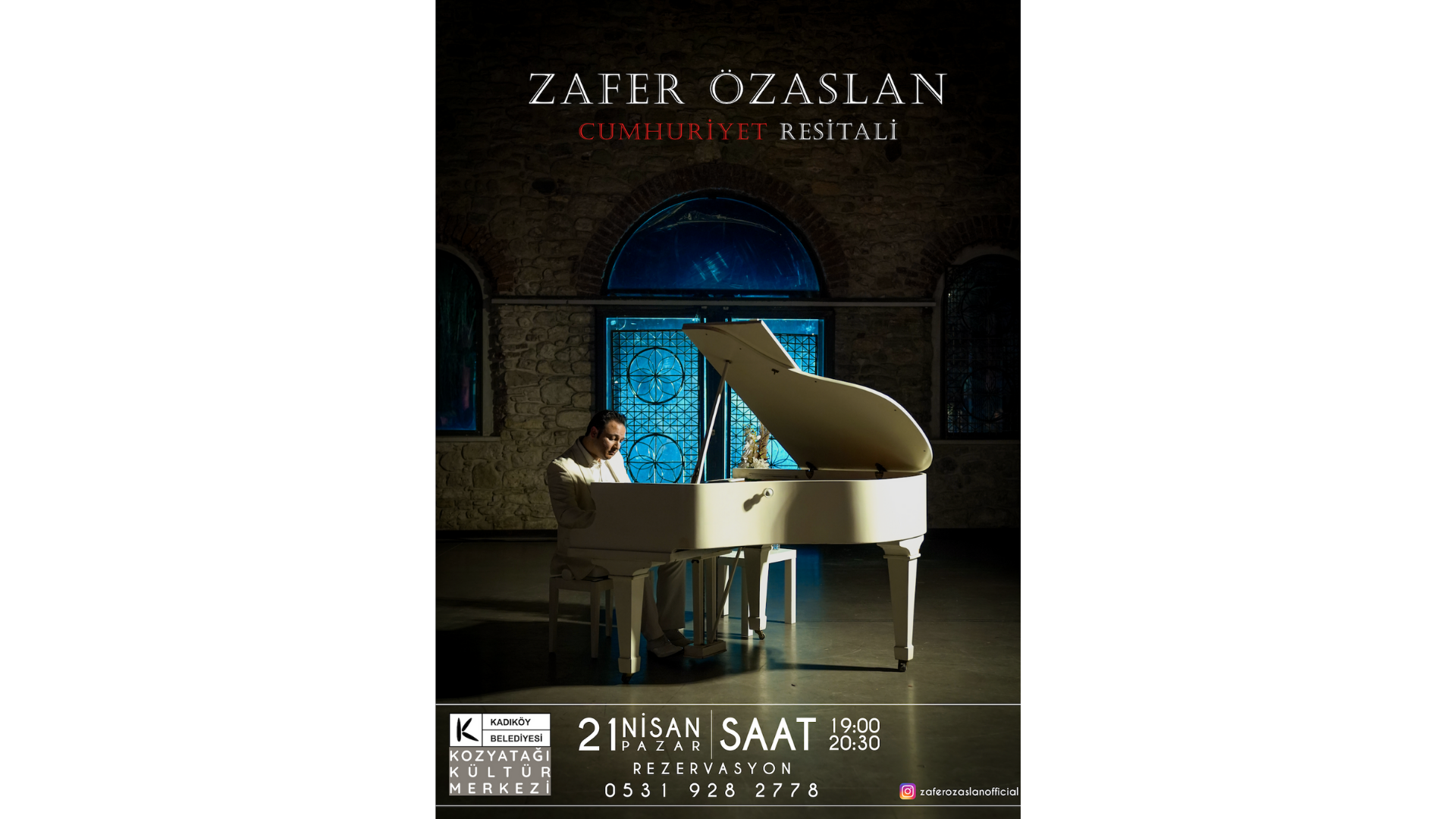 Ünlü Piyano Sanatçısı Zafer Özaslan’dan Dev Cumhuriyet Konseri