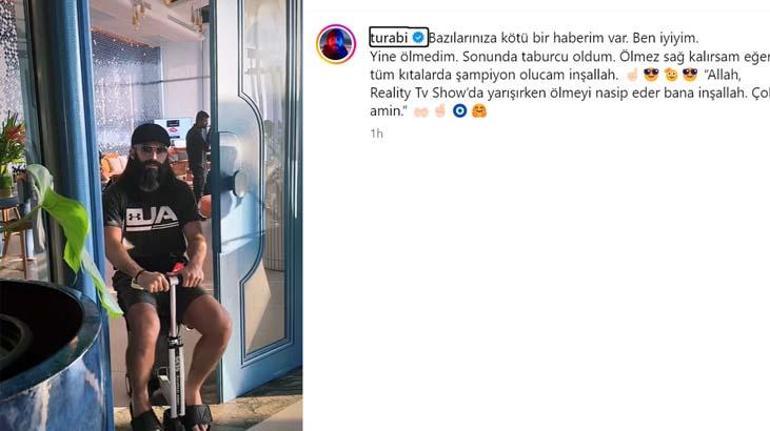 Turabi'den olay paylaşım! 'Kim derdi bu tip milyon dolarlar kazanacak'